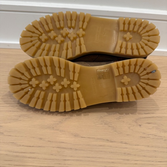 See by Chloe - Taupe Shearling & Leather "Eileen Ankle Boots", Size FR40/US9 - Picture 7 of 10